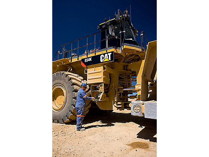 cat  854K  wheel dozer